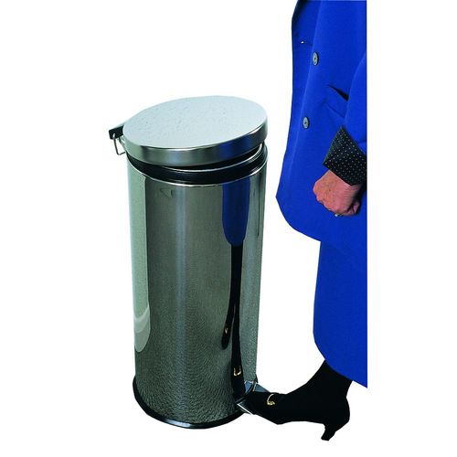 Chrome Metal Pedal Bin (865150)